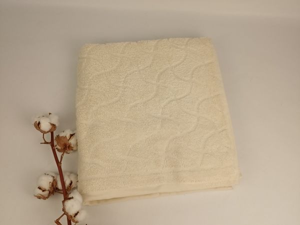 Рушник Philippus Cross Cotton 70х140 Cosmos Молочний (A459)