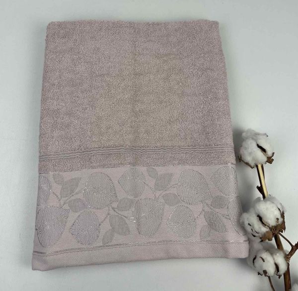 Рушник Two Dolphins Vip Cotton 70х140 Penza Ліловий(A150)