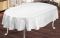 Скатертина Sagol тефлон 160x350 ovale Sgl-003 White в коробці *