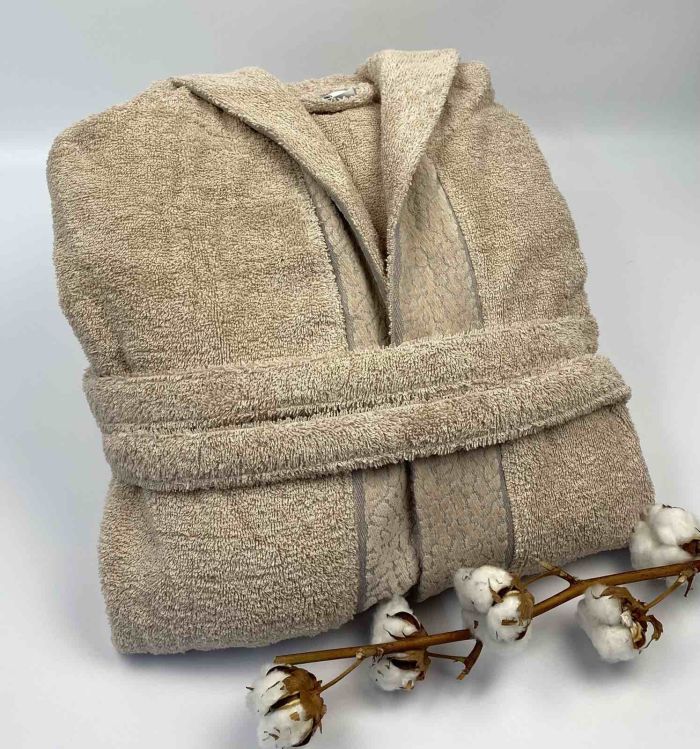 Халат Cottonize cod703 Beige L