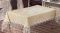 Скатертина з мереживом Maison Royale 160x350 Almond Cappucino