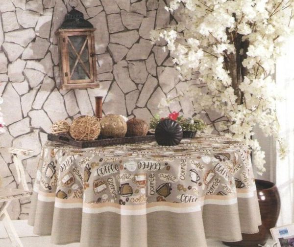 Скатертина Maison D'or 160Q Coffe 001112 Grey