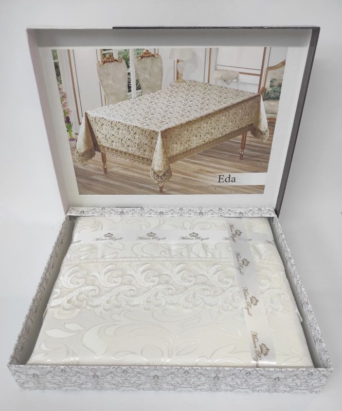 Скатертина Maison Royale 140x180 Eda Cream