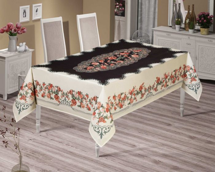 Скатертина "Print" Sagol 160х220 Black Rose
