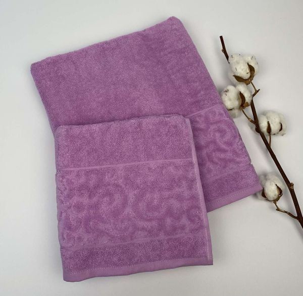 Набір рушників 2 шт Floral Purple