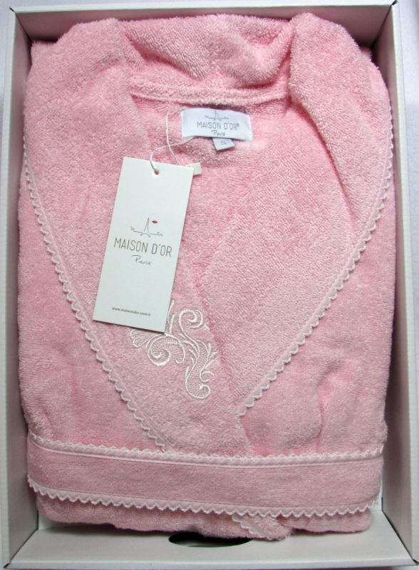 Халат жіночий Maison D'or Gloria Pink S