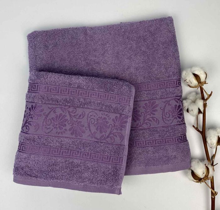 Набір рушників Cottonize 2 шт cod 137 Purple