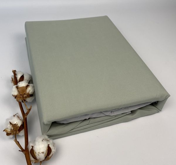 Постільна білизна Colorful Home сатин 180х220 Solid Color Mint