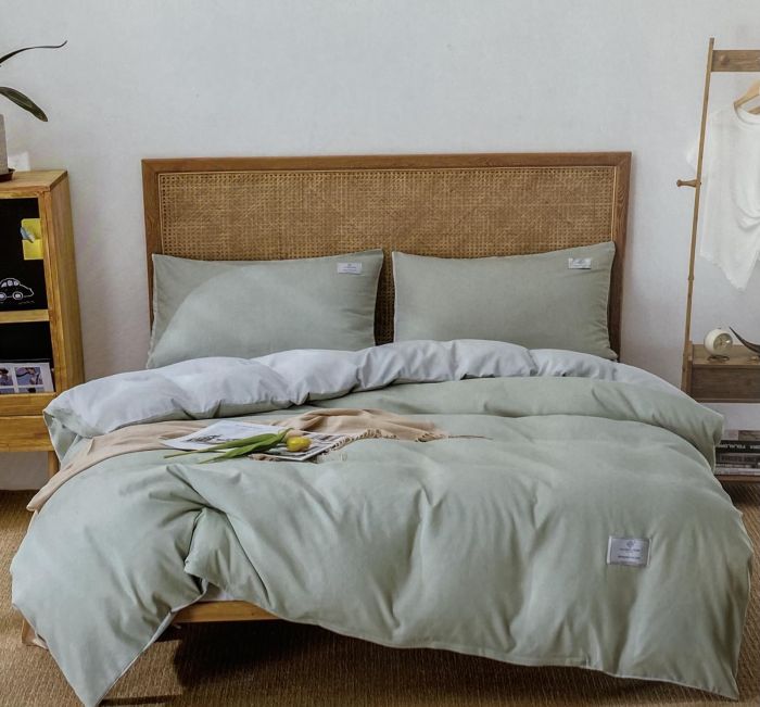 Постільна білизна Colorful Home сатин 180х220 Solid Color Mint