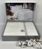 Постільна білизна Maison D'or Deluxe сатин з вишивкою 200х220 Grey