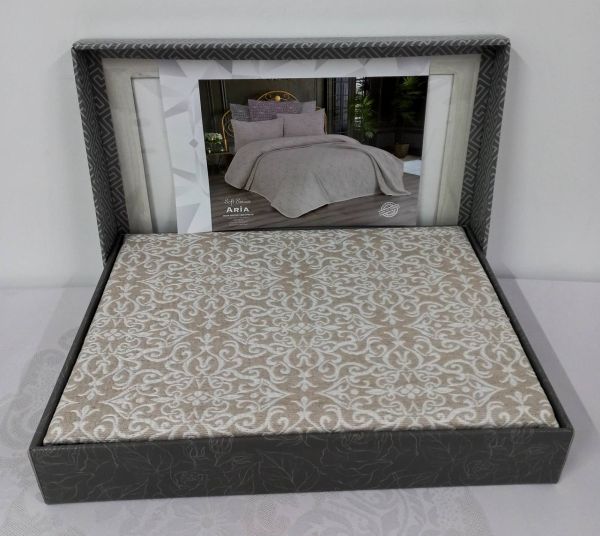 Покривало My Bed Soft Serie 240x260 з наволочками Aria Beige