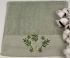 Махровий рушник Ma Me 30х50 Flowers 1 Light green