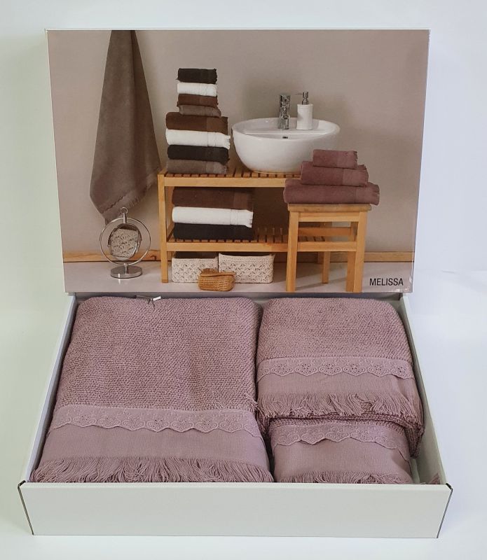 Рушники Maison D'or 3шт Melissa Lilla