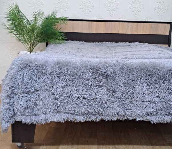 Покривало травка 150х220 Dirty-Light  blue (3940)