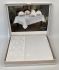 Скатертина Set Maison D'or Magnole Flower 155х270+8psc White