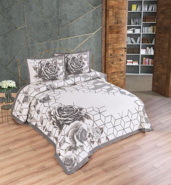 Покривало My Bed Jumboo Serie 240x260 з наволочками Infinity Gri