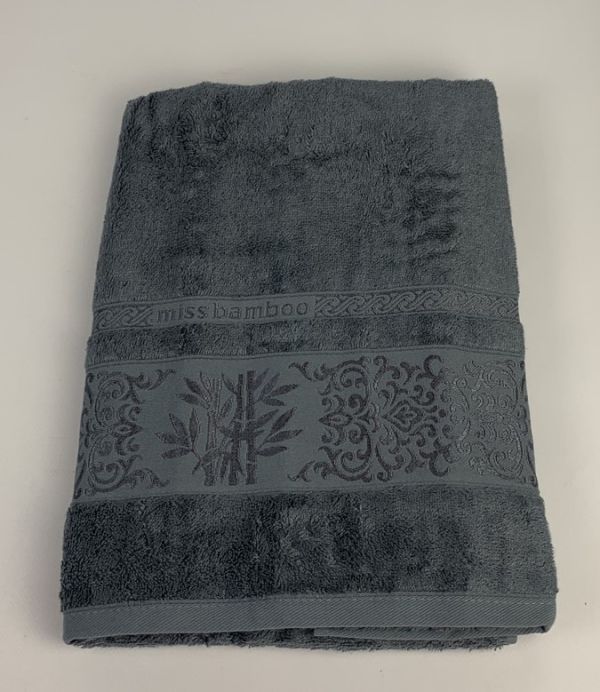 Рушник Philippus Bamboo 70х140 Arya Антрацит(E937)
