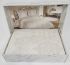 Покривало My Bed Жакард 240x260 з наволочками Ada Beige