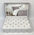 Постільна білизна Maison D'or сатин 160х220 Stars Beige