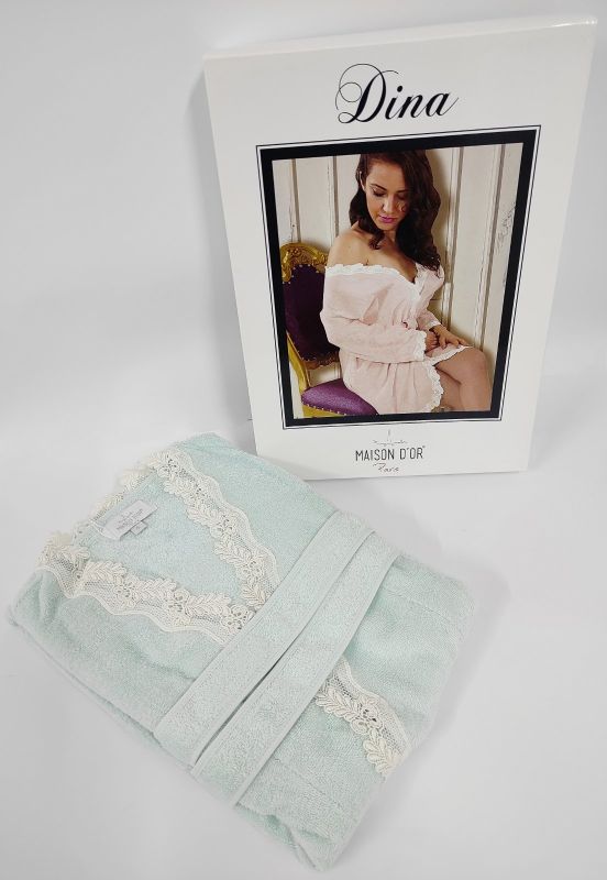 Халат жіночий Maison D'or Dina Mint L