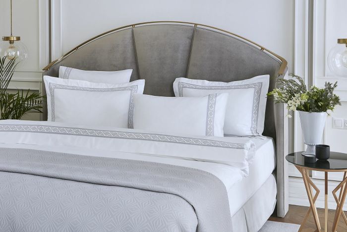 Постільна білизна Pepper Home Vanelli White-Grey 200x220