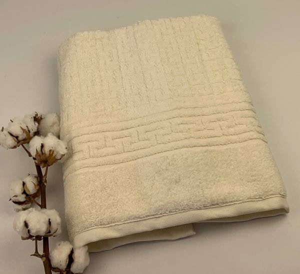 Рушник Philippus Delux Cotton 70х140 Bali Молочний (691)