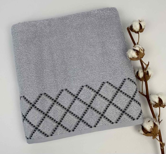 Рушник Cottonize 70х140 cod141 Grey