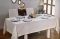 Скатертина Set Maison D'or 160х320+150x310+8psc+8psc Plain&Lace:331 DES. Ecru