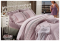 Постільна білизна Maison D'or сатин з мереживом 200х220 Gloriya Dark Lilac