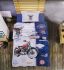 Постільна білизна CLASY ранфорс 160x220 см ROAD KING V1 MAVI
