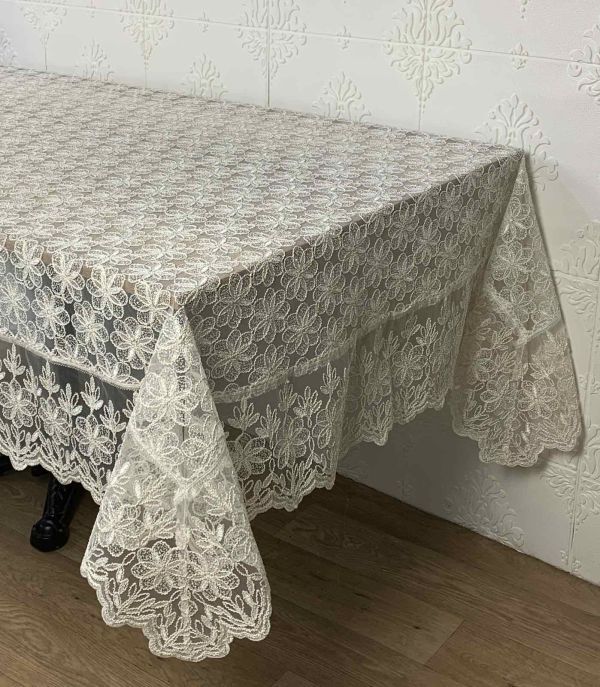 Скатертина Acme Tekstil 160x220 Godiva Gold PVS