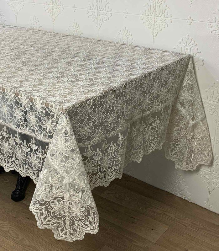Скатертина Acme Tekstil 160x220 Godiva Gold PVS