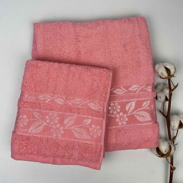 Набір рушників Cottonize 2 шт cod133 Pink