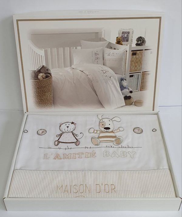 Постільна білизна Maison D'or 100х150 Lamite Beige
