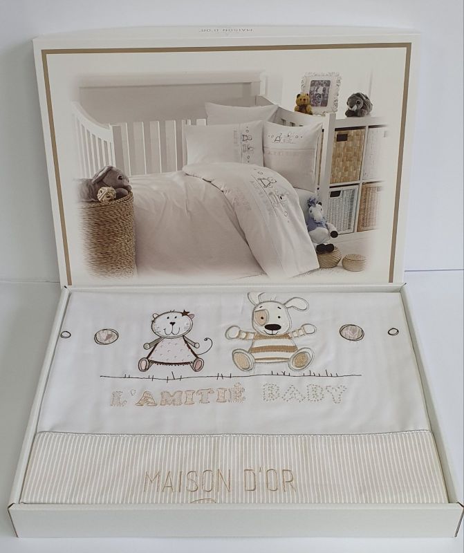 Постільна білизна Maison D'or 100х150 Lamite Beige