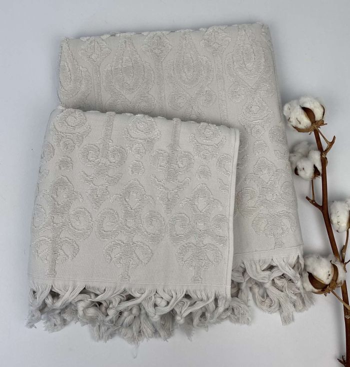 Набір рушників 2 шт Saheser Kilim  Cream