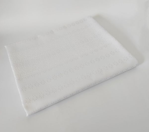 Скатертина Едельвіка Казбек 220Х140 Коттон  White 522-19/00