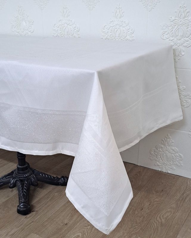 Скатертина Masali тефлон 160x220 Model 507 Cream