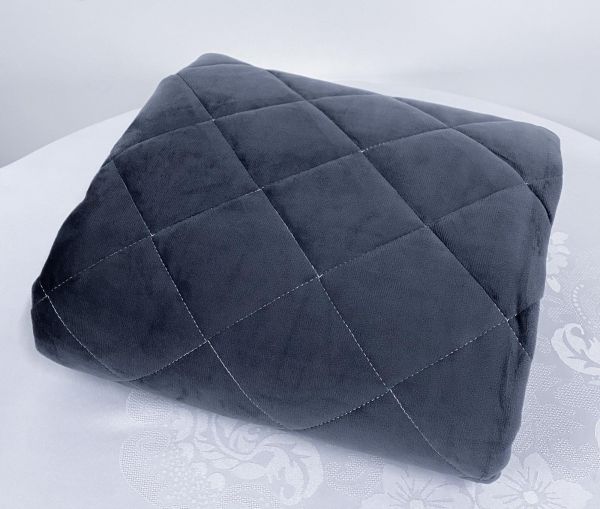 Покривало велюрове Model-10 (1221) 220х240 Anthracite