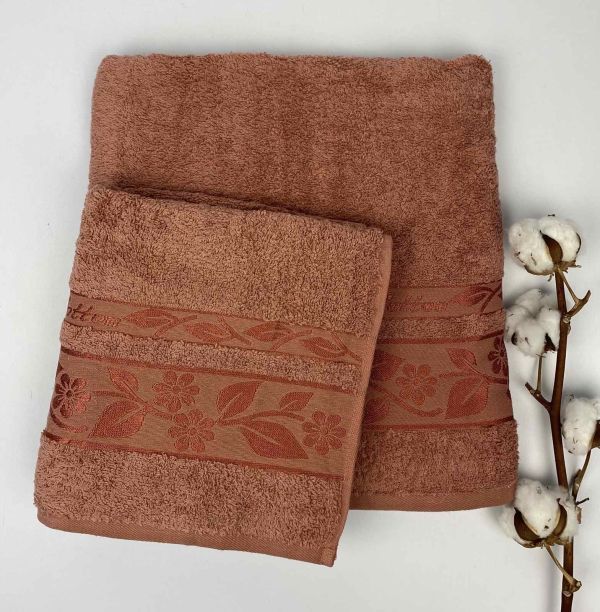 Набір рушників Cottonize 2 шт cod133 Brown