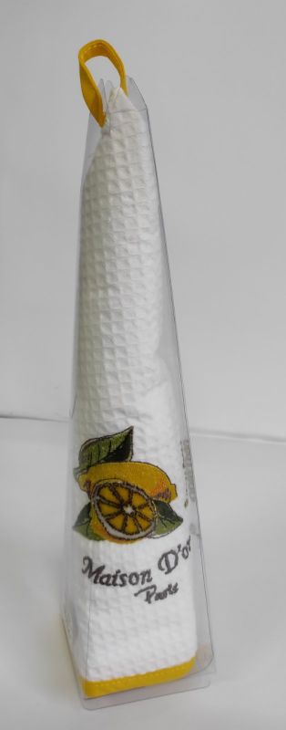 Подарунковий кухонний рушник D70 Maison D'or "Fruit" Lemon