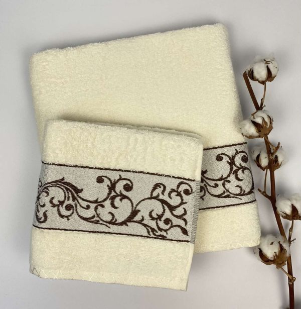 Набір рушників Cottonize 2 шт cod128 White