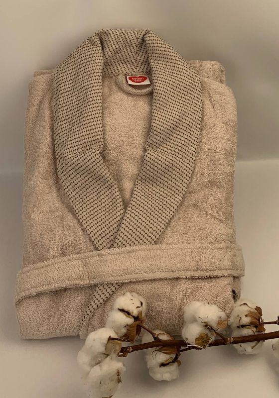 Халат Cotton Box Beige
