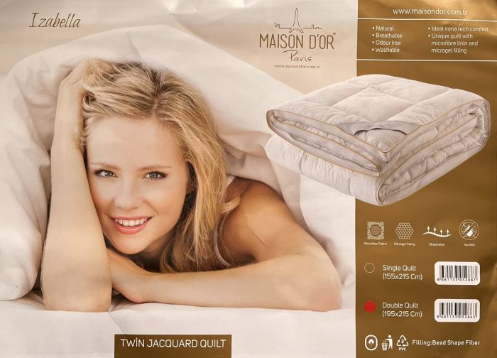 Ковдра Maison D'or Izabella Gold-Platinum 195х215