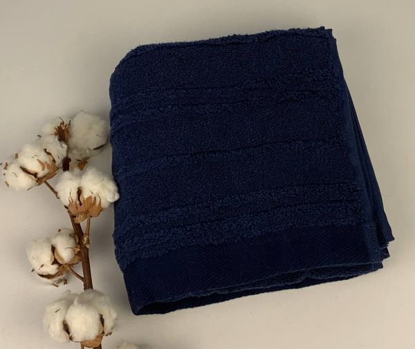 Рушник Pupilla 50х90 Microcotton Cevher Dark Blue