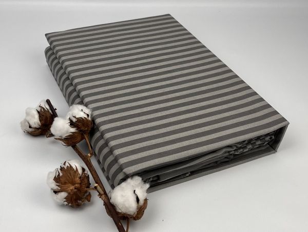 Постільна білизна Pretty страйп-ранфорс 200x220 код 9750(ж)
