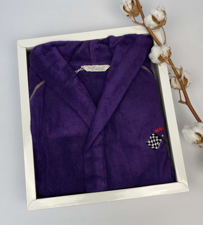 Халат Дитячий  Soft Cotton 8г Mor