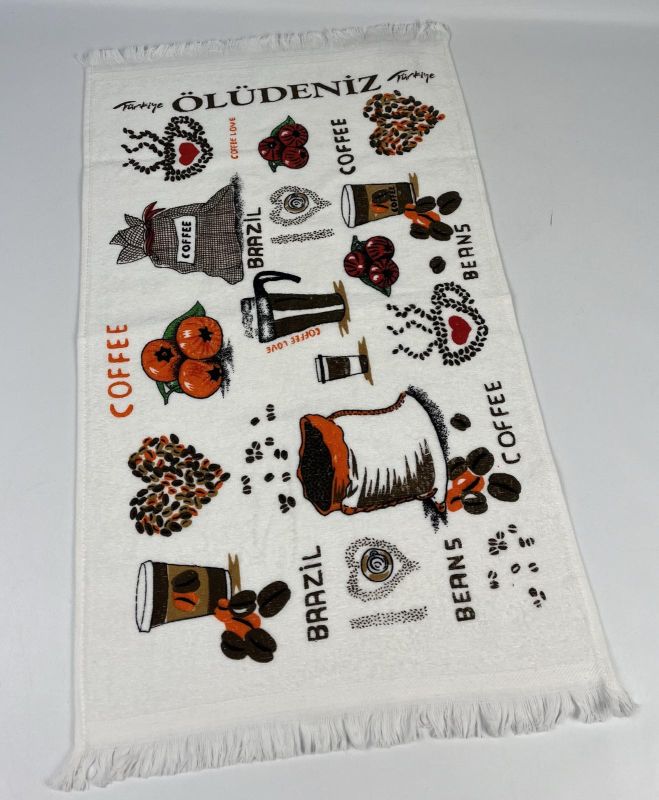 Рушник кухонний Shtamp 40х60 Oludeniz Coffee - уцінений товар