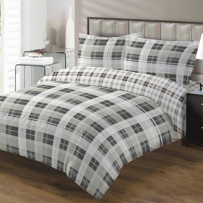 Комплект постільної білизни "ТЕП" двоспальний 328 Tartan, 70x70