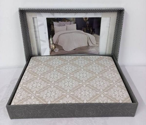 Покривало My Bed Soft Serie 240x260 з наволочками Arel Beige